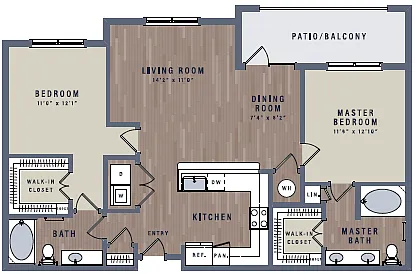 Floor plan B2