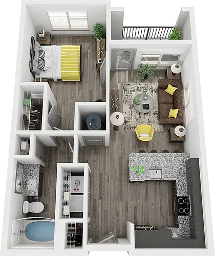Floor plan A1D