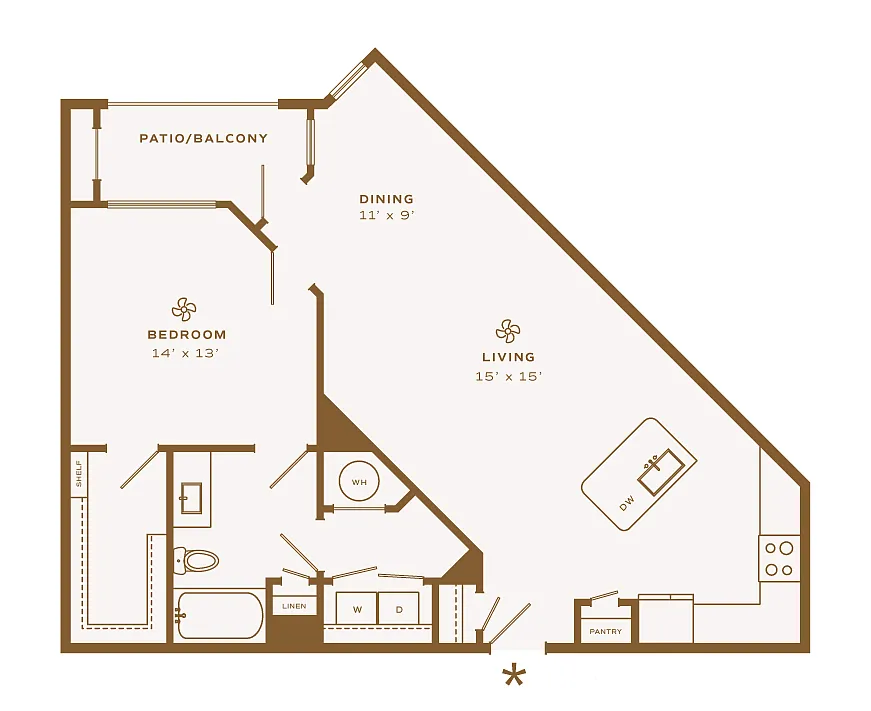 Floor plan Longs