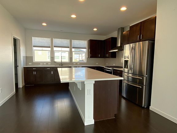 Kitchen with a walk-in pantry