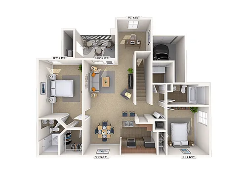 Floor plan B2DG