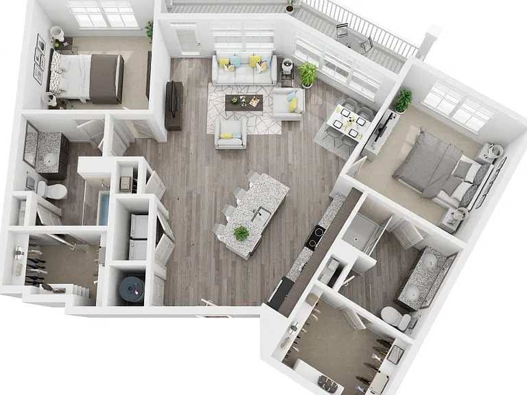 The Flats at Ballantyne Apartments — Photo 42