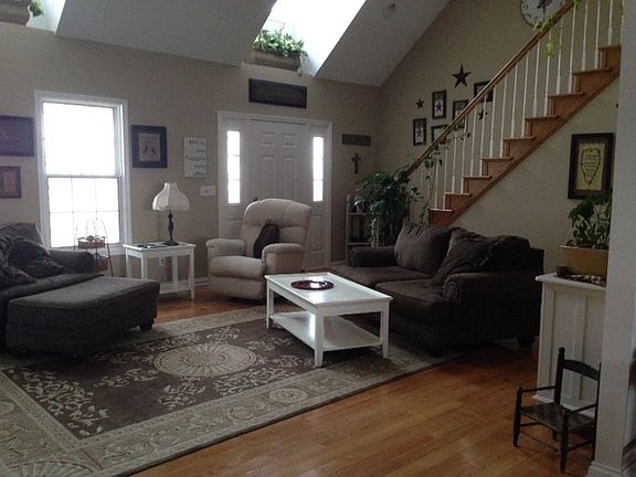 open living room area