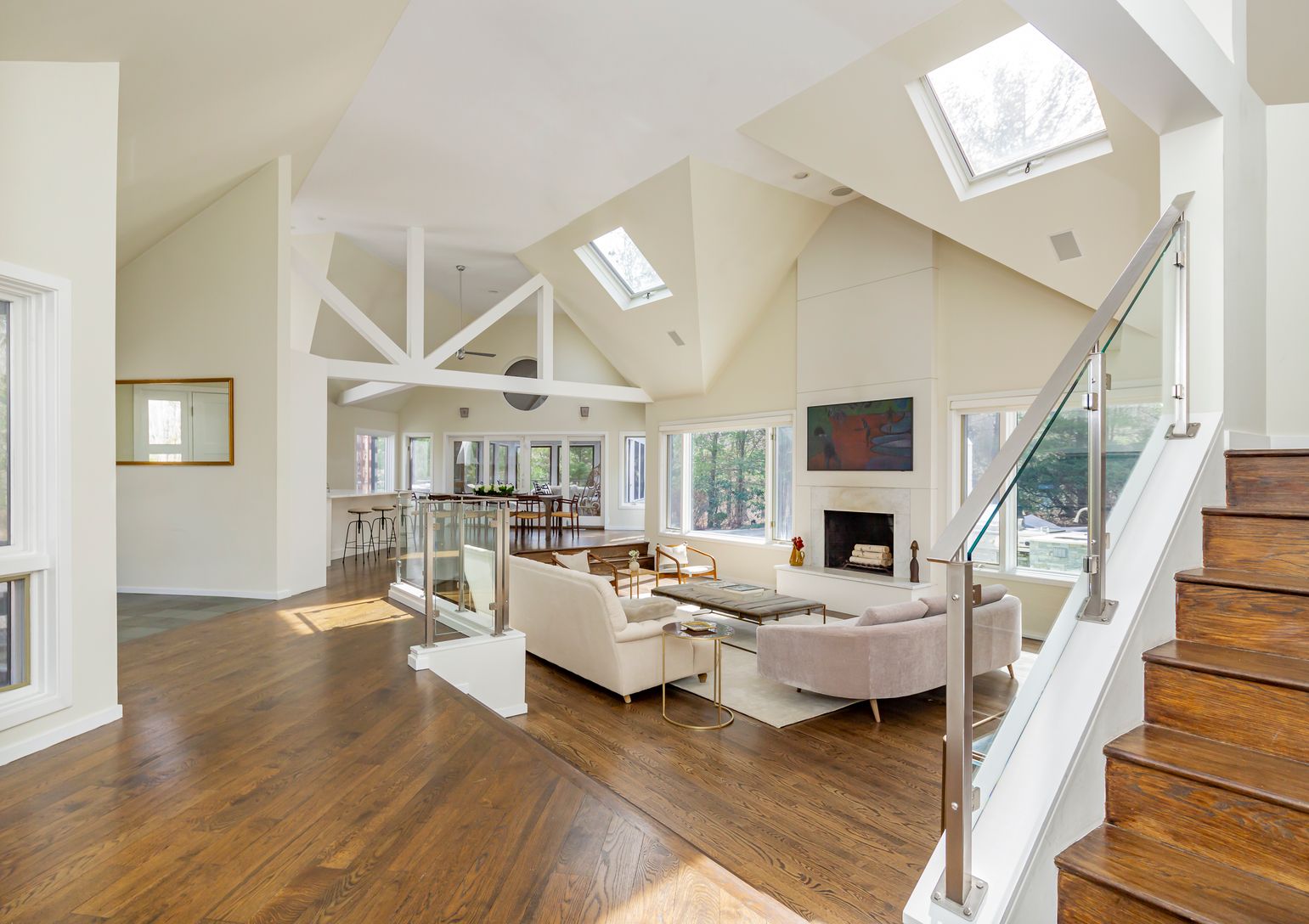  Great Room with fireplace