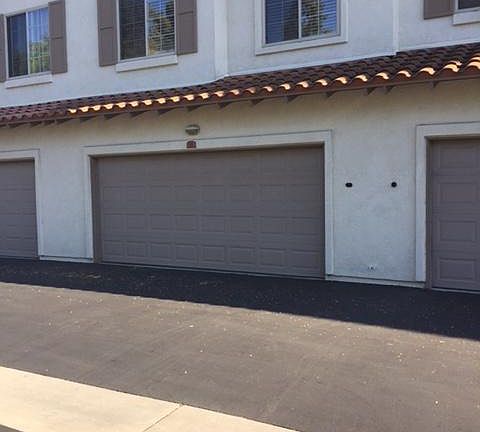 garage entrance side