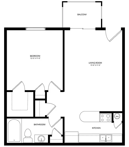 Floor plan A2
