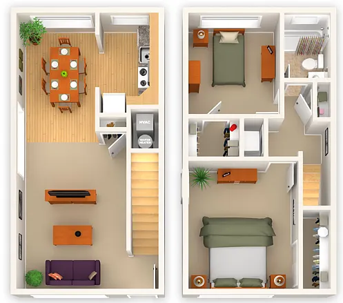 Floor plan The Townhouse