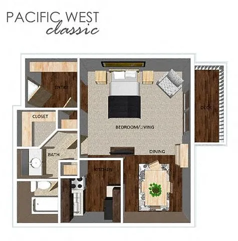 Floor plan Redwood