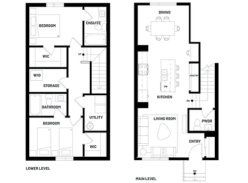 Floor plan 2 bed
