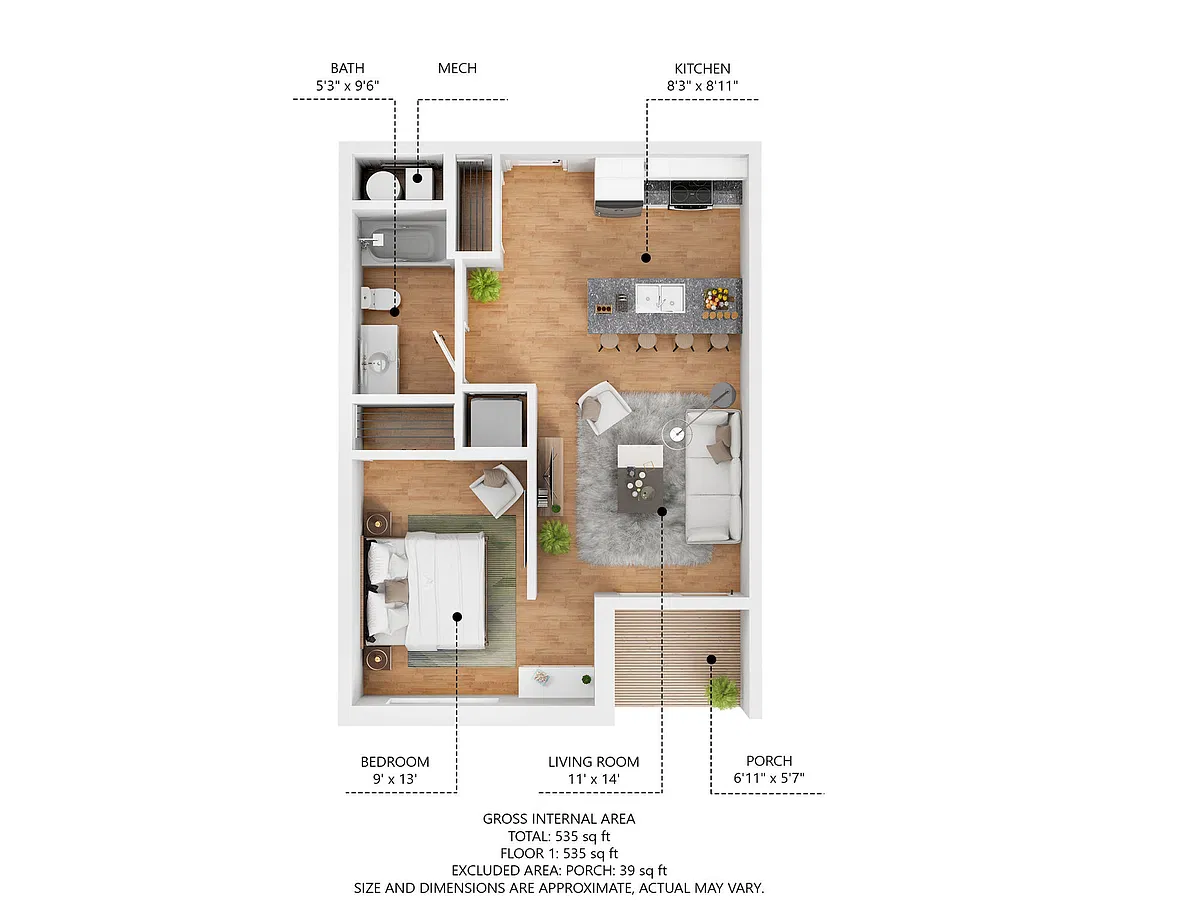 Floor plan Floor Plan D