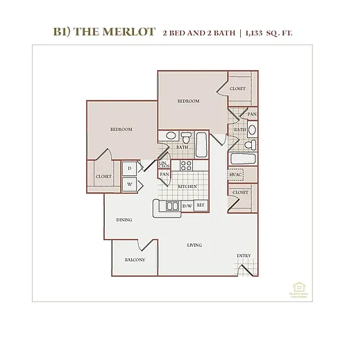 Floor plan B1 (The Merlot)