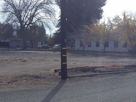 Back alley view of lot