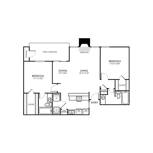 Floor plan B2 Classic