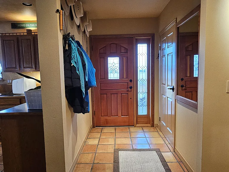 Front entrance to home