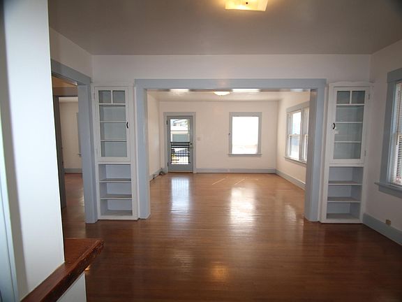 Living and dining rooms.
