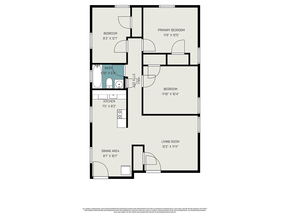 Floor plan The Cole Porter