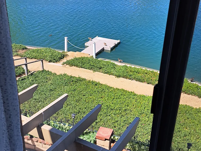 View of dock from Master