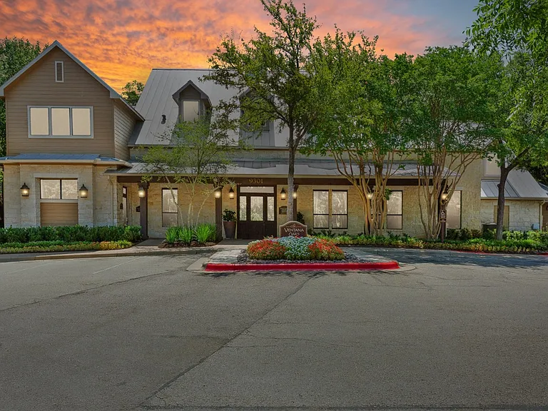 Beautifully Landscaped Entrance