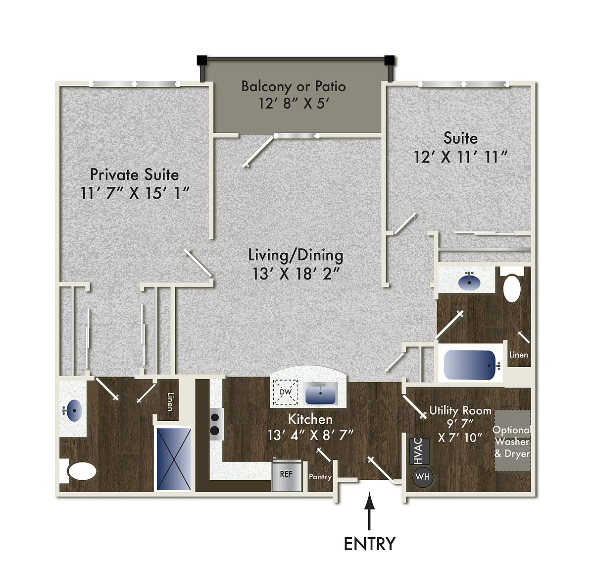 Floor plan Lake II