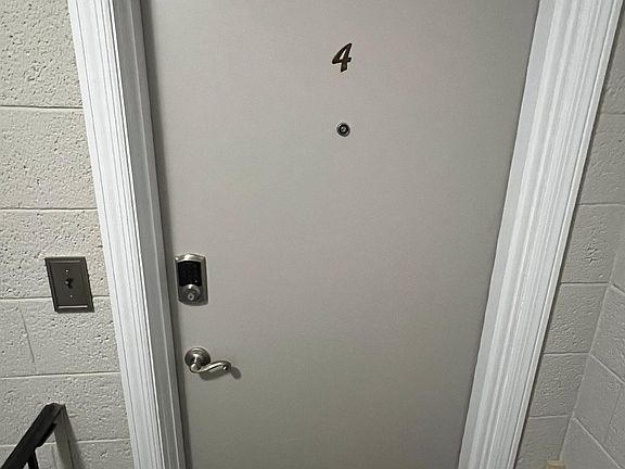 Door to the apartment