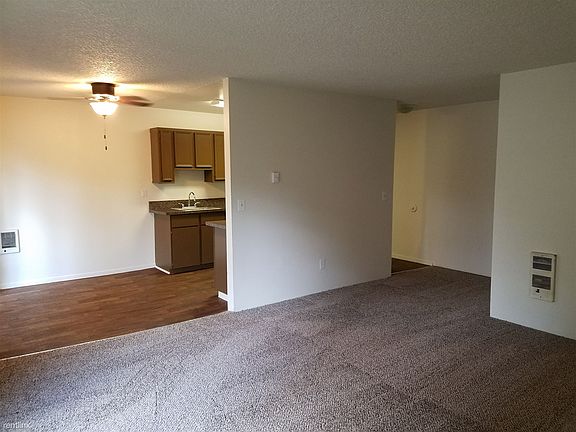 Large open floor plan living room.