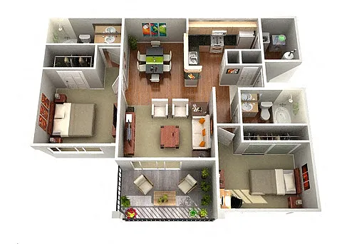Floor plan Mariposa