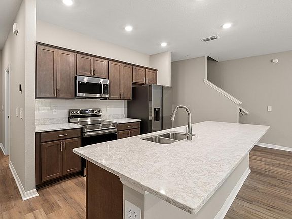 Two professionally-curated color packages are available to choose from - Aspen townhome by Highland