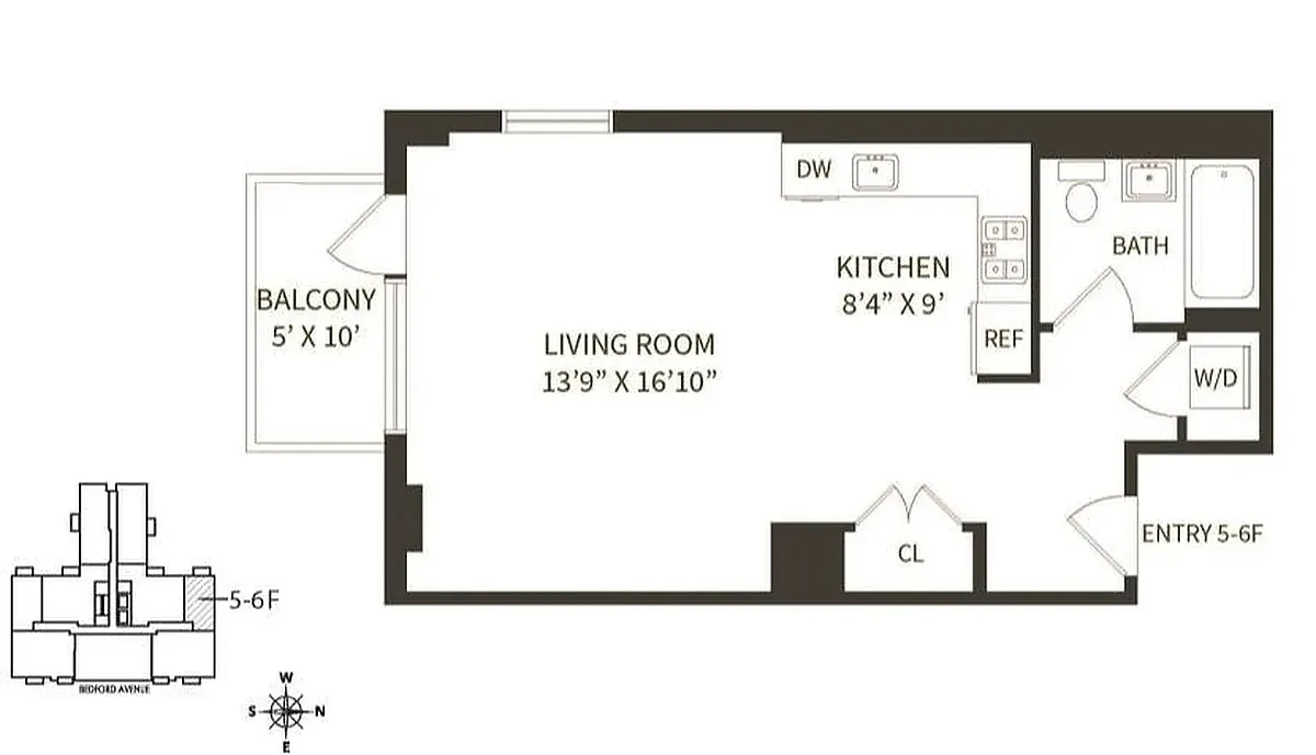 Building Photo - 2100 Bedford Ave #5F