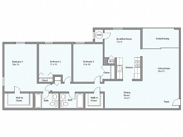 Floor plan Dominion