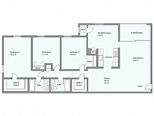 Floor plan Dominion