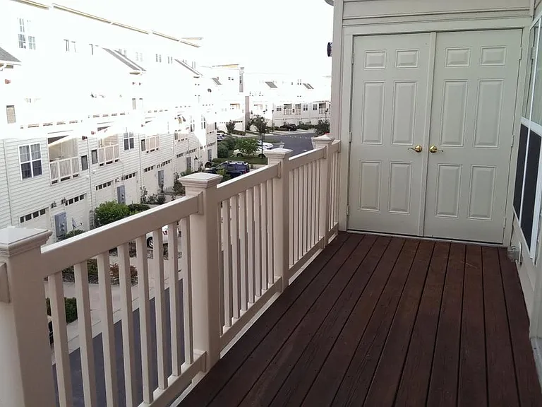 Deck and utilities room