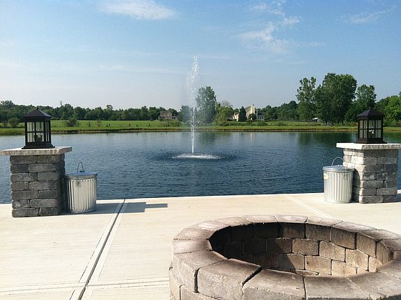 Patio, firepit, lights, elec