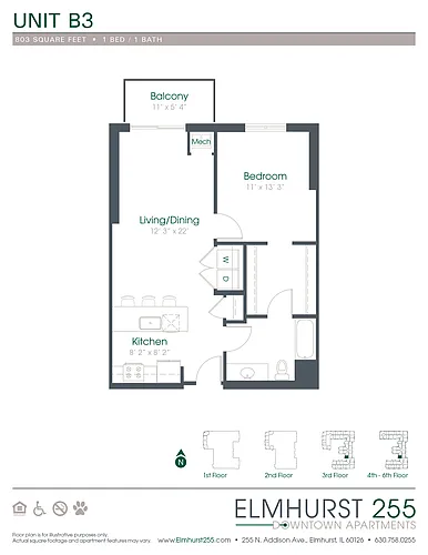 Floor plan B3