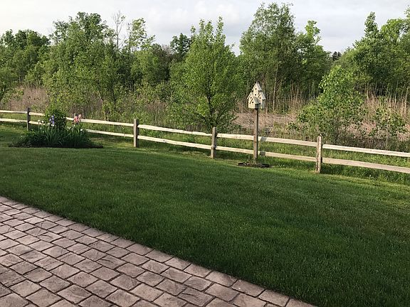 Beautiful private backyard