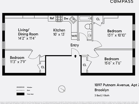 2nd image of 1097 Putnam Ave #2F