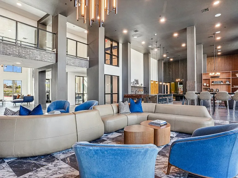 Clubhouse with Lounging Areas