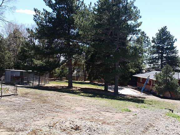 Back of house and backyard 