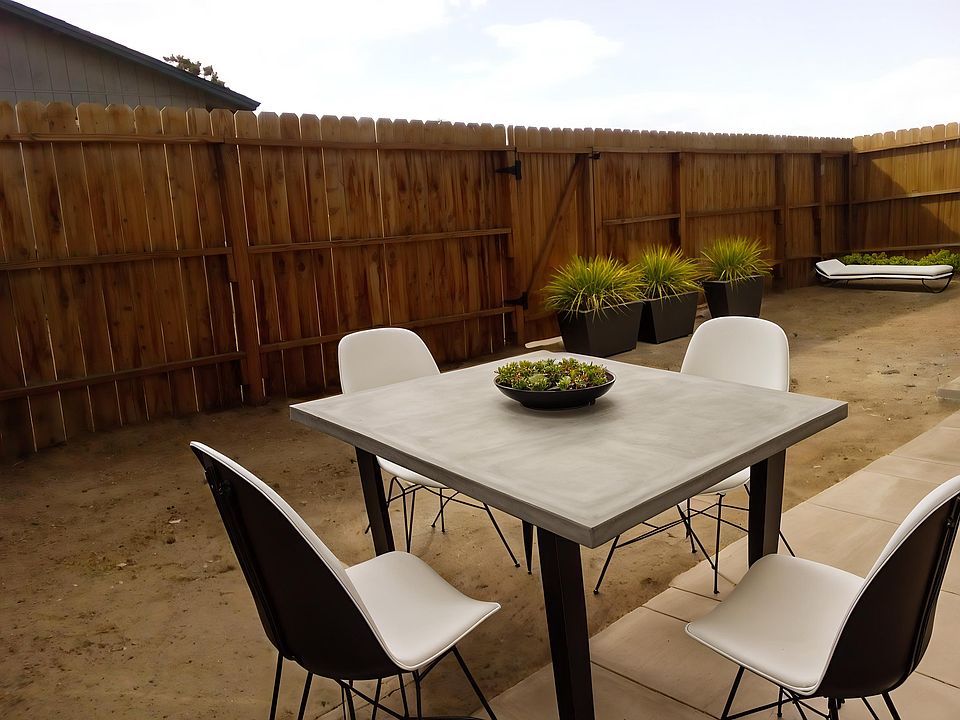 Private backyard