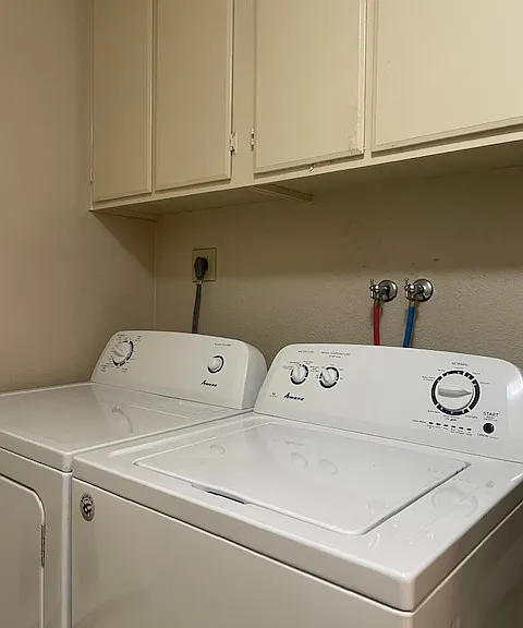 New washer and dryer in Laundry Room