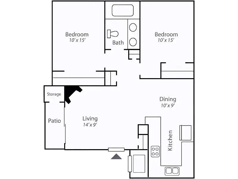 Floor plan Cliffrose