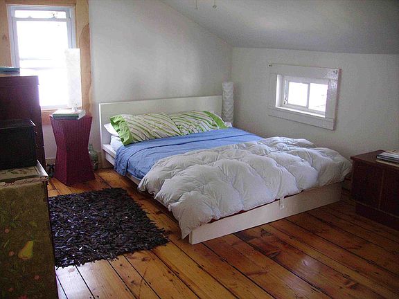 1/3 Bedrooms with Originally Wide Pine Plank Floors