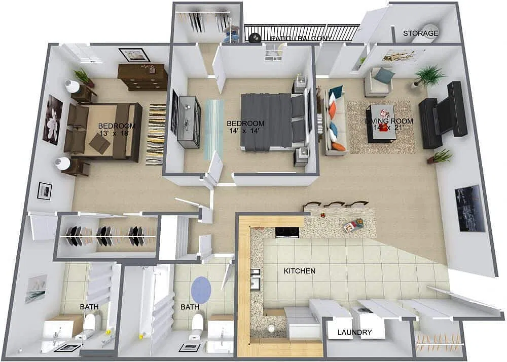 Floor plan The Pine