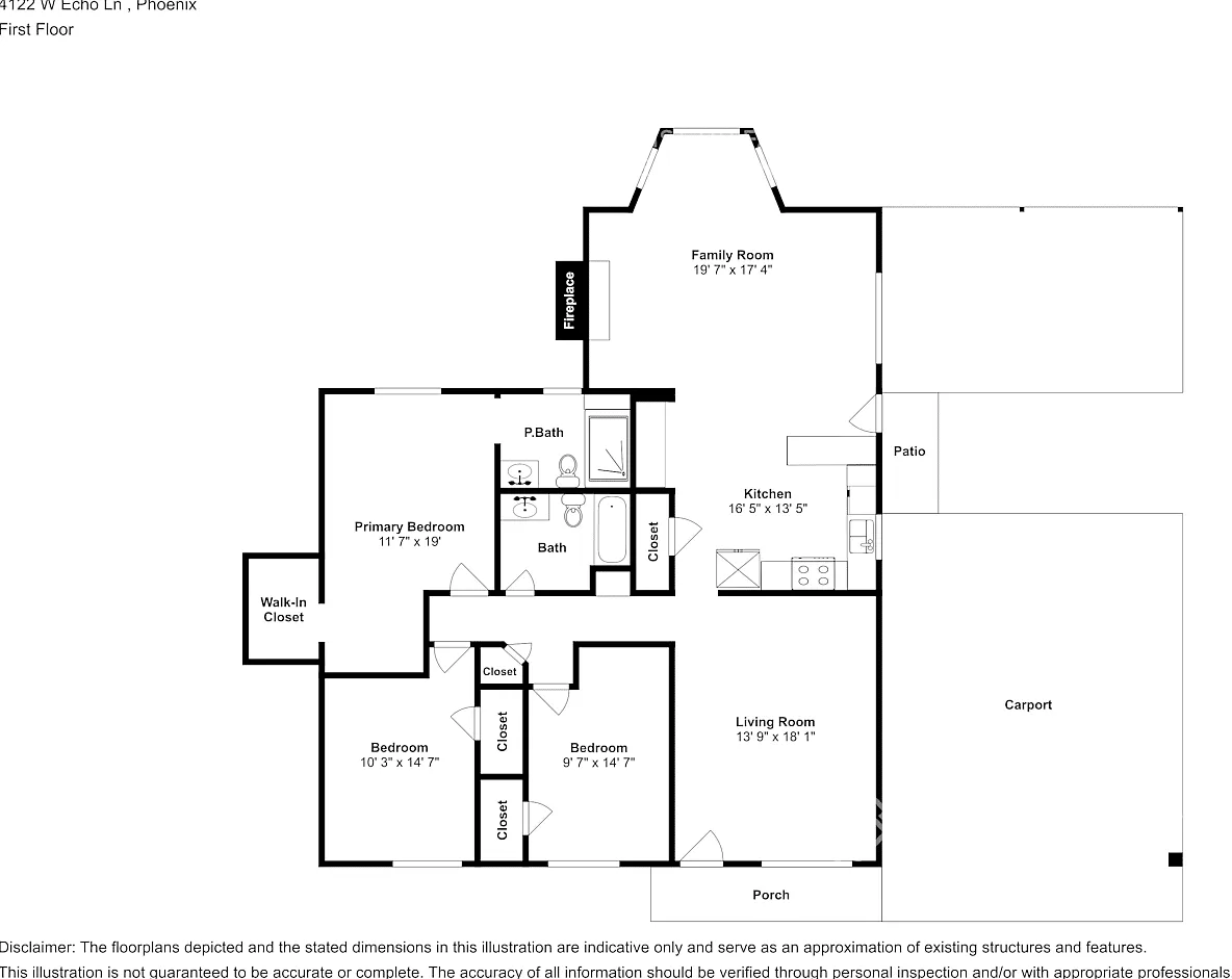4122 W Echo Ln Phoenix, AZ 85051 — Photo 2