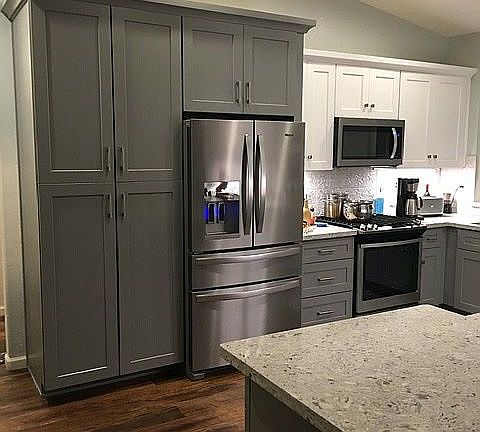 Double sided pantry