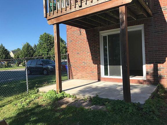THIS APARTMENT HAS AN NEW CONCRETE PATIO WITH NICE VIEW.