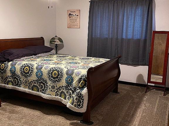 Basement bedroom 