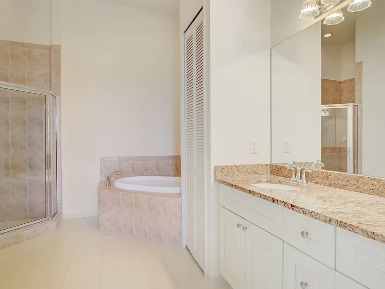 Broadmoor - Large master bathrooms with roman tub, stand alone shower, and double vanity