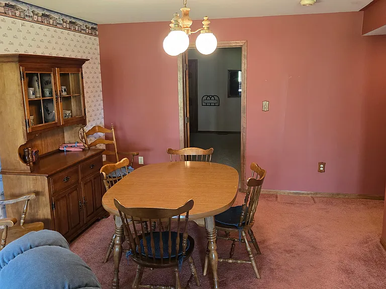 Basement dining room