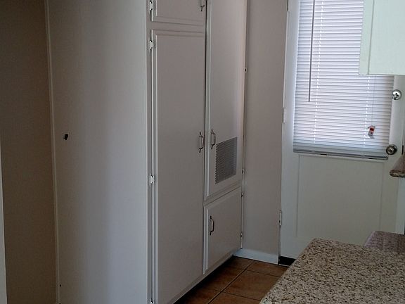 Kitchen and door to private courtyard