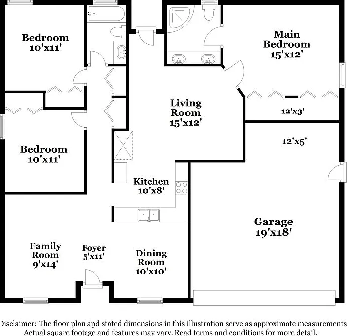 3 bed, 2.0 bath, 1323 sqft, $1,850 — Photo 2